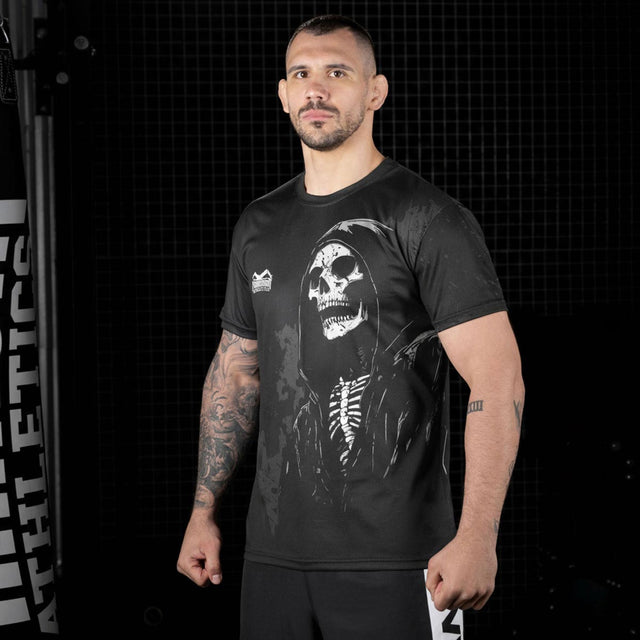 Phantom Athletics T-Shirt EVO+ The Hollow – Black/Orange