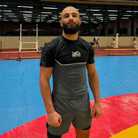 Phantom Athletics Compressie Shorts Fusion 2in1 Apex - Grijs