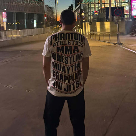 Camiseta Phantom Athletics EVO MMA Sports – Blanco