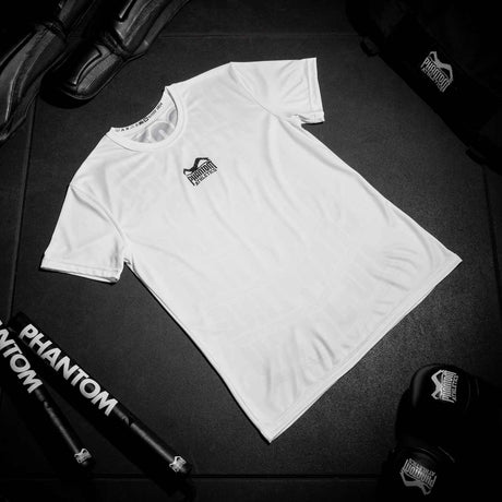 Camiseta Phantom Athletics EVO MMA Sports – Blanco