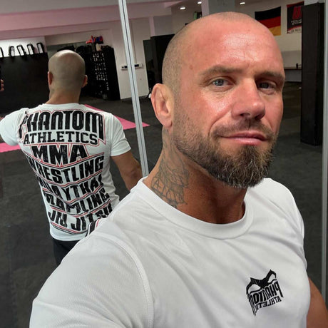 Camiseta Phantom Athletics EVO MMA Sports – Blanco