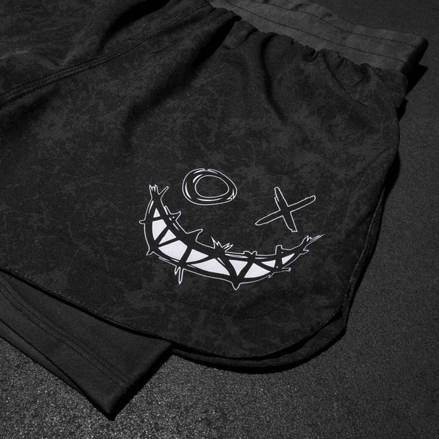 Phantom Athletics MMA Shorts Fusion 2in1 - Black