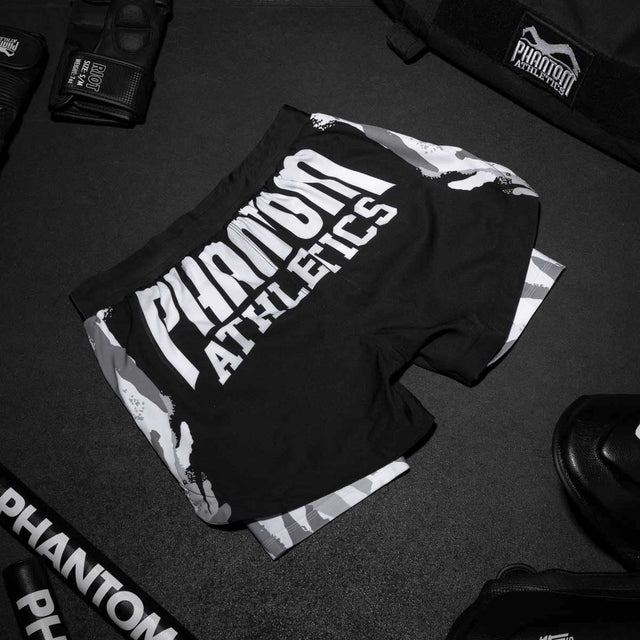 Phantom Athletics MMA Shorts Fusion 2in1 – Green/Black
