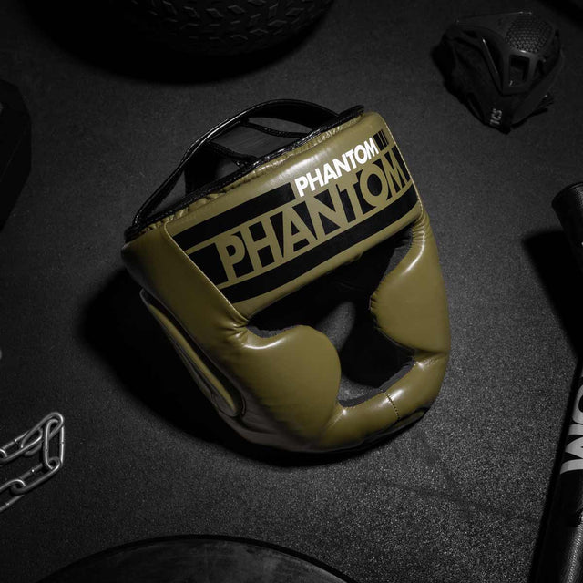 Phantom Athletics Head Guard Apex Full Face – Green