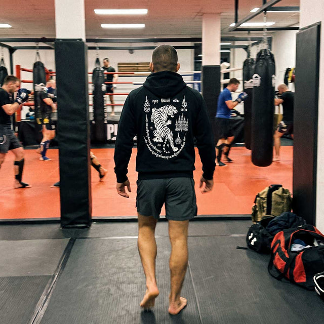 Phantom Athletics Hoodie Tiger Yant – Black
