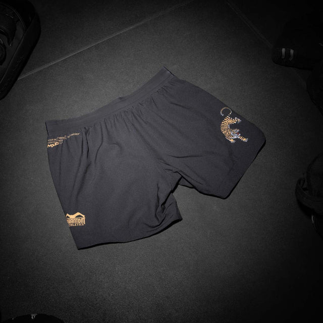 Phantom Athletics MMA Shorts FUSION-R Tiger Domination – Orange/Black