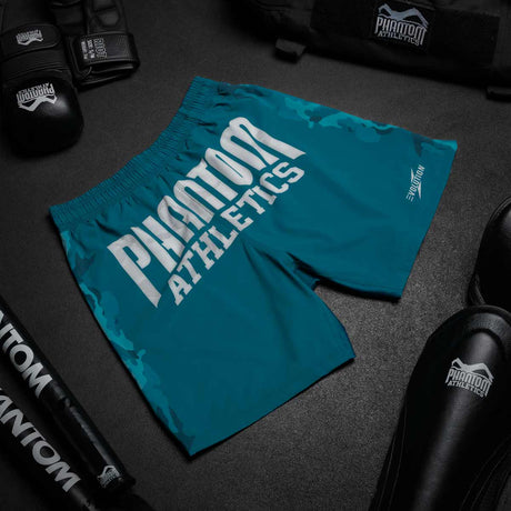 Pantalones de MMA Phantom Athletics EVO Warfare – Camuflaje Azul Marino