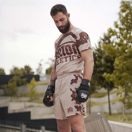 Camiseta de entrenamiento Phantom Athletics EVO Warfare – Desert Camo