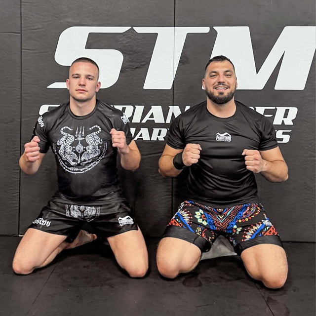 Phantom Athletics Muay Thai Shorts Sak Yant - Zwart