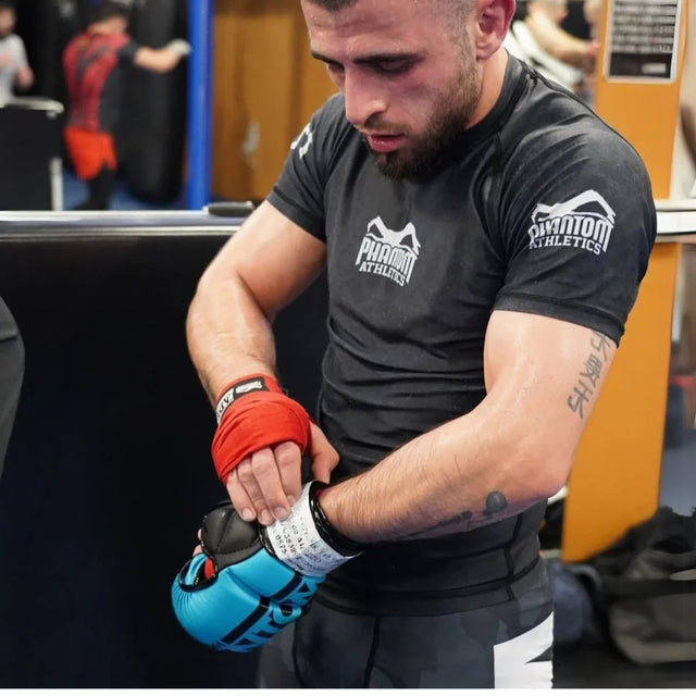 Guanti MMA Phantom Athletics APEX – Blu Neon