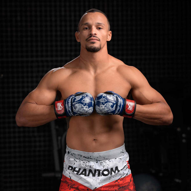 Phantom Athletics MMA Handschoenen Sparring Muay Thai - Blauw