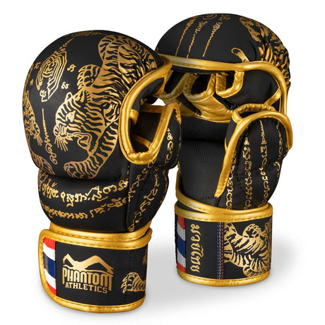 Phantom Athletics MMA Handschoenen Sparring Muay Thai - Zwart/Goud