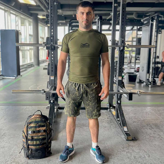 Phantom Athletics Rashguard EVO Apex Short Sleeves – Army