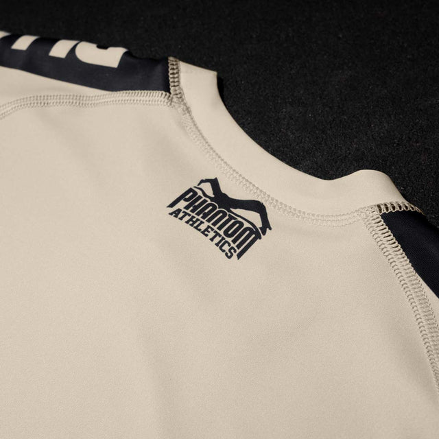 Phantom Athletics Rashguard EVO Apex Short Sleeves - Sand