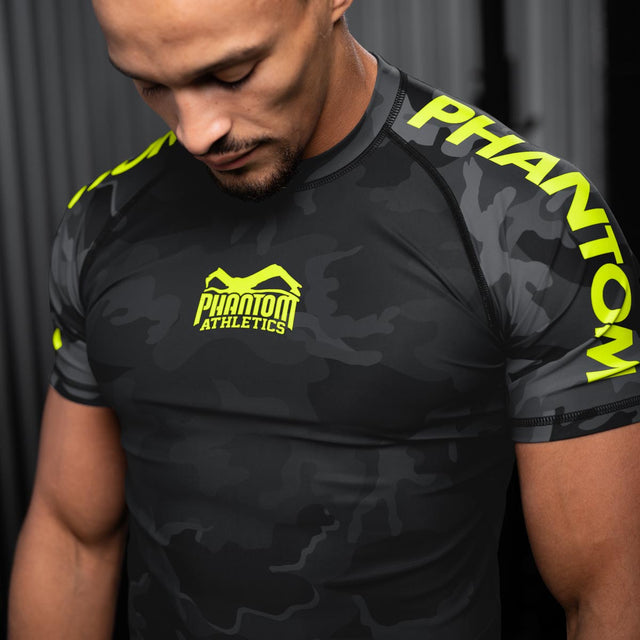 Phantom Athletics Rashguard EVO Neon – Black/Neon