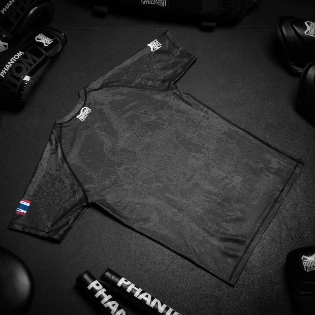 Phantom Athletics Rashguard Muay Thai – Black/Grey