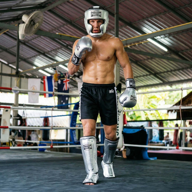 Phantom Athletics Scheenbeschermers Mexico - Zilver/Zwart