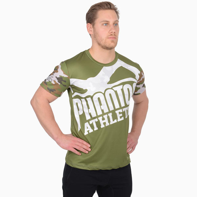Phantom Athletics Trainingsshirt EVO Warfare - Army Camo