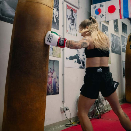Mănuși de box Phantom Athletics Mexico – Alb/Verde/Roșu