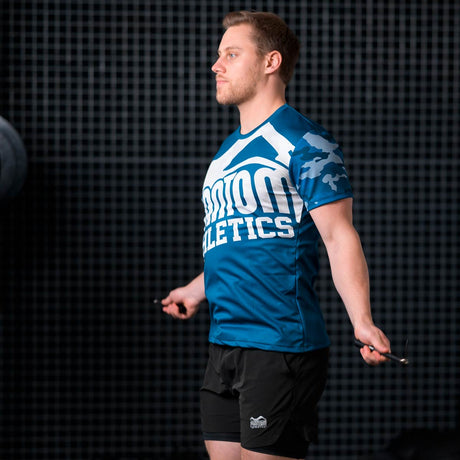 Phantom Athletics Trainingsshirt EVO Warfare – Marineblå Camo