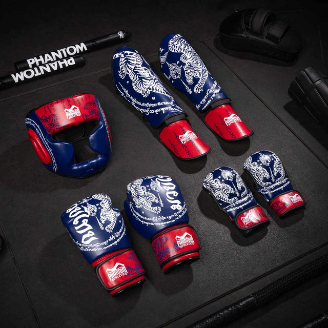 Phantom Athletics Hoofdbeschermer Muay Thai - Blauw