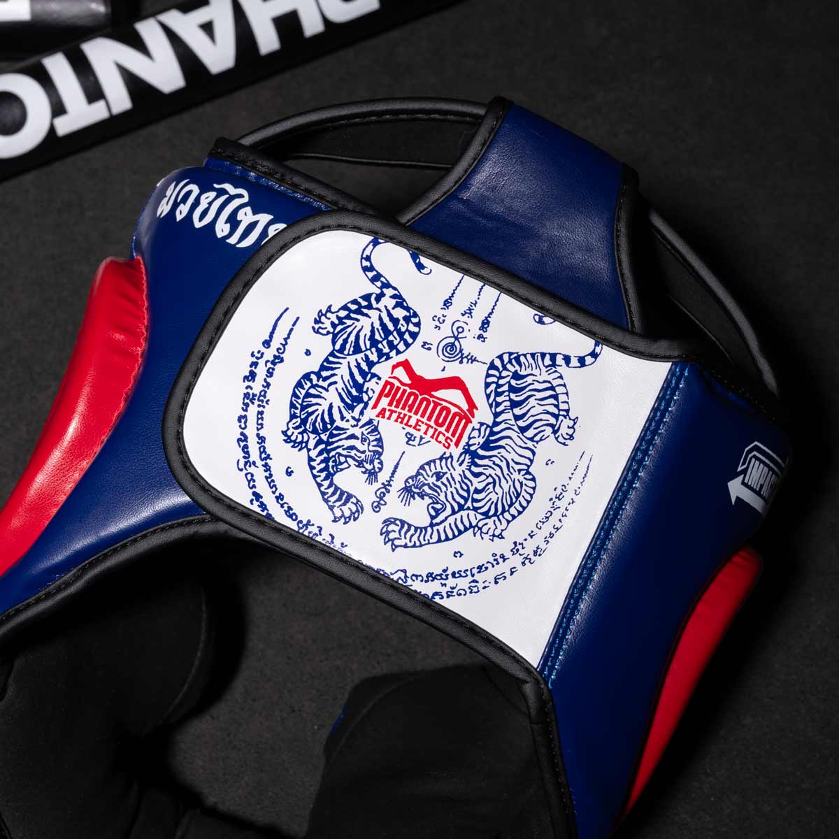 Phantom Athletics Hoofdbeschermer Muay Thai - Blauw