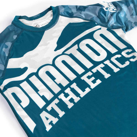 Rashguard Phantom Athletics Warfare – Camuflaje Azul Marino