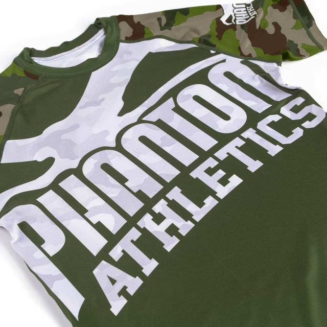 Rashguard Phantom Athletics Warfare – Camuflagem do Exército