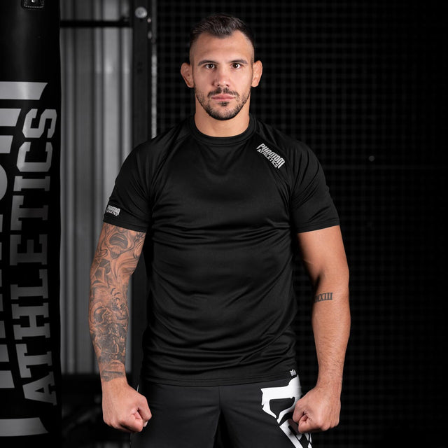 Phantom Athletics T-Shirt Tactic Short Sleeves – Black