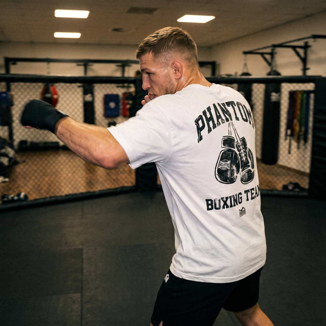 Phantom Athletics T-Shirt Boxing Team – White