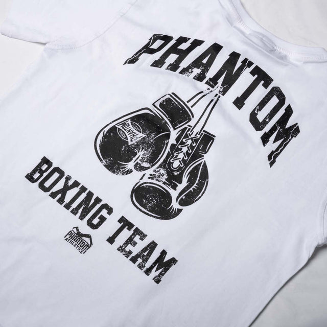Phantom Athletics T-Shirt Boxing Team – White