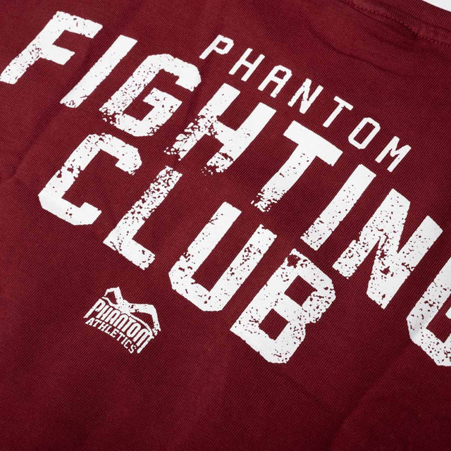 Phantom Athletics T-Shirt FIGHTING CLUB Oversize Heavy – Burgundy Red