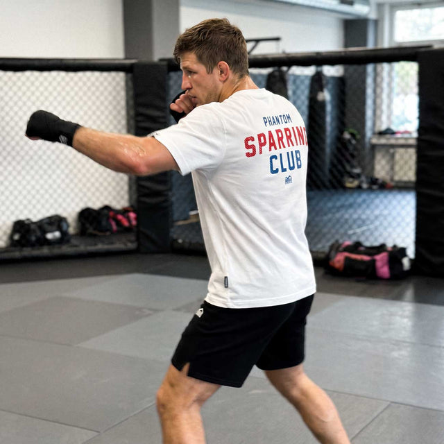 Phantom Athletics T-Shirt Sparring Club Oversize Heavy – White