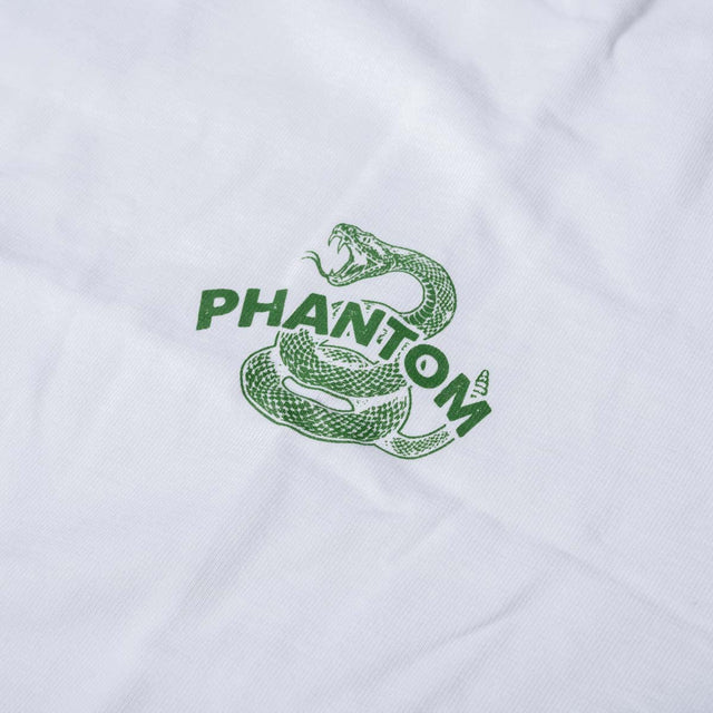 Phantom Athletics T-Shirt DON'T TREAD ON ME Oversize Heavy – White