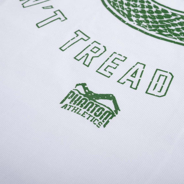 Phantom Athletics T-Shirt DON'T TREAD ON ME Oversize Heavy – White
