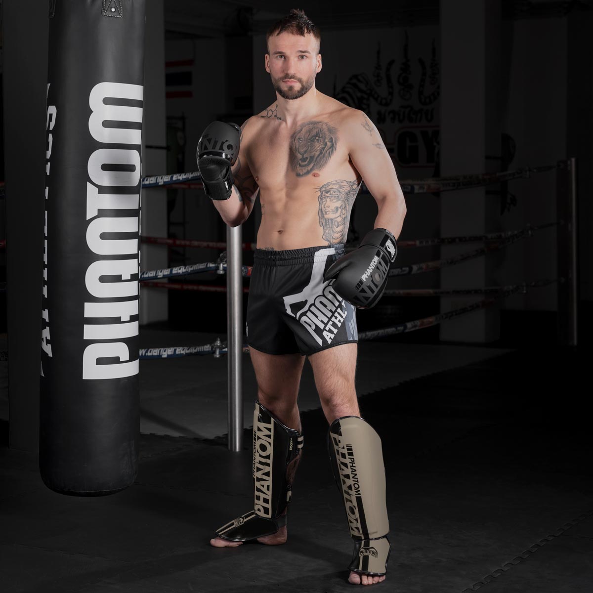 Phantom Athletics APEX Striking Shin Guards – Sand
