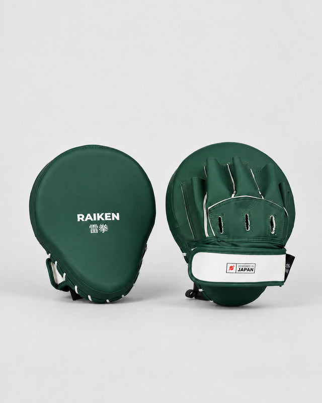 Raiken Boks Pads KAZE - Groen/Wit