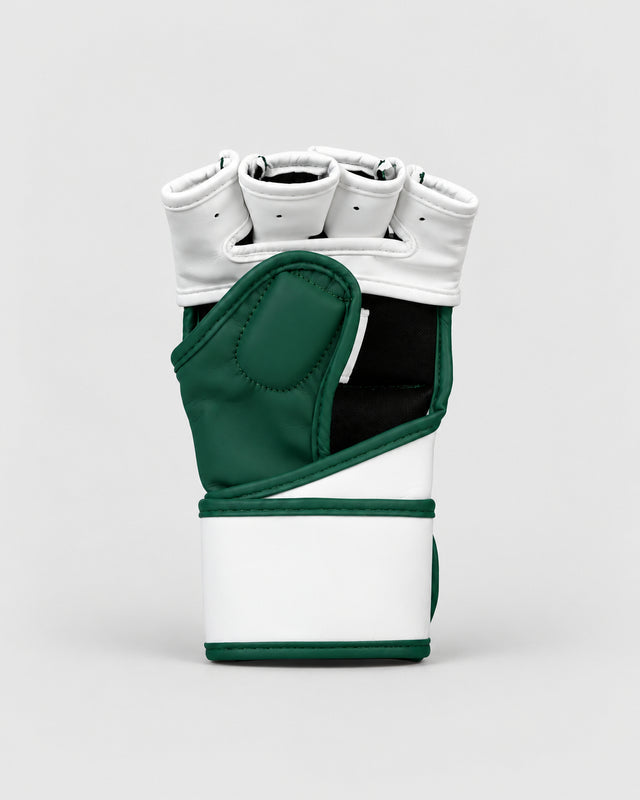 Guantes de MMA Raiken KAZE – Verde/Blanco
