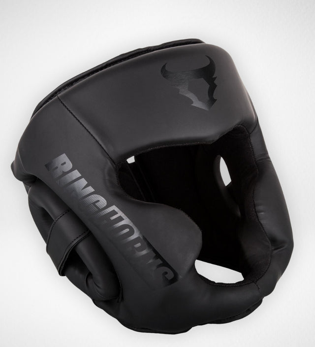 Ringhorns Headguard Charger - Black/Black