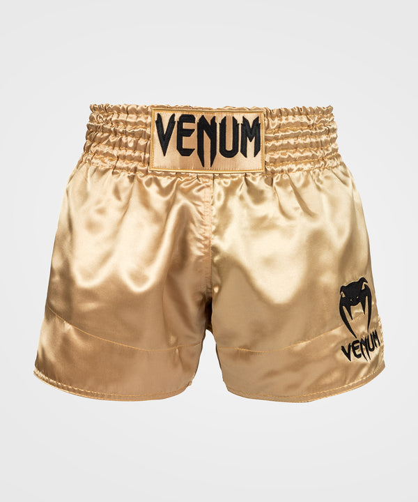 Shorts de kickboxing Venum Classic – Or/Noir