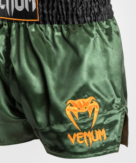 Venum Kickboks Broekje Classic 2.0 - Groen/Zwart/Goud