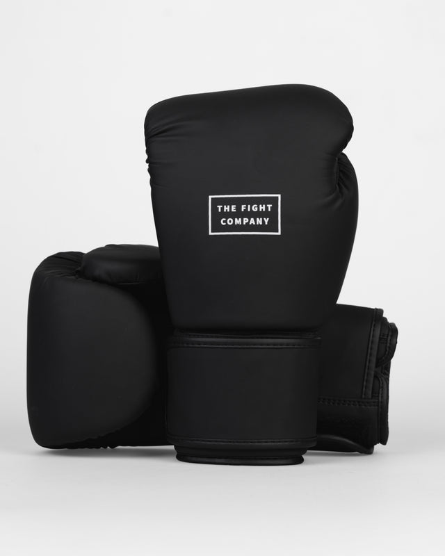 TFC Premium Boxing Gloves - Matte Black