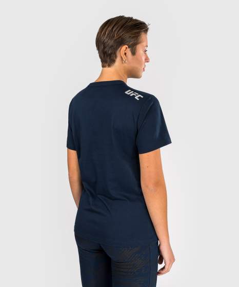 T-shirt da donna Venum UFC Fusion Fight Week – Blu navy