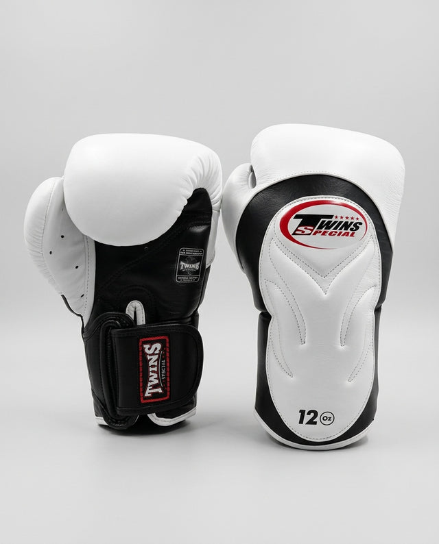 Twins Boxing Gloves BGVL6 - Black/White