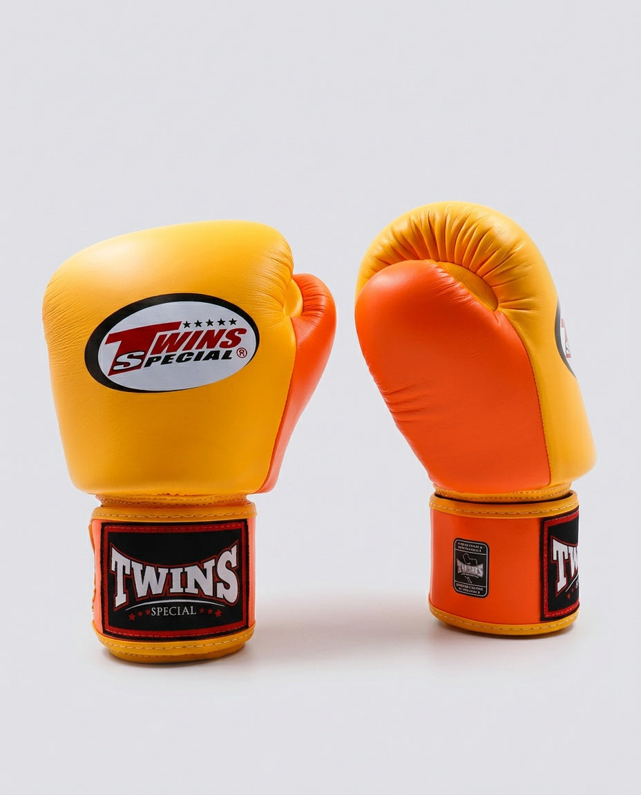 Twins Boxing Gloves BGVL3 - Yellow/Orange
