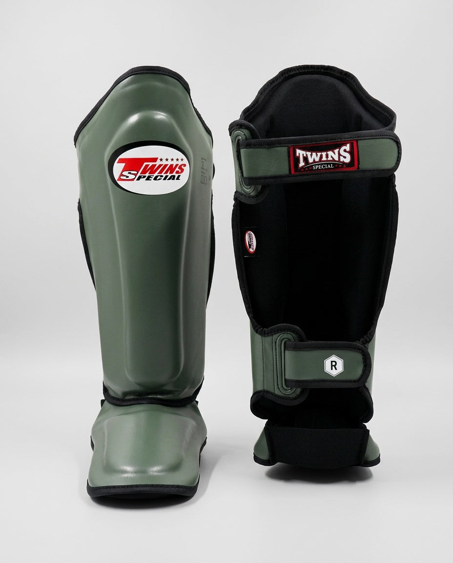 Twins Shin Guards SGL7 – Olive Green
