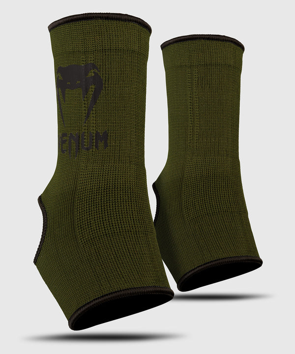 Tornozeleiras elásticas Venum Kontact – Cáqui/Preto