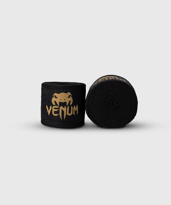 Vendas de boxeo Venum – Negro/Oro