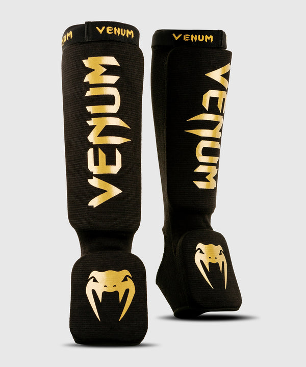 Venum Benskydd Kickboxning Kontact – Svart/Guld