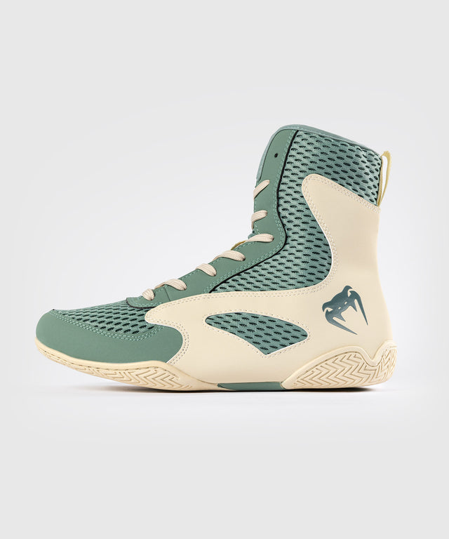 Venum Boxing Shoes Contender - Aqua Green/Off-White
